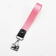 Laniere Bracelet Poignee Strap Universel K06 pour Huawei Y9 2019 Rose