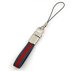 Laniere Bracelet Poignee Strap Universel K08 pour Accessories Da Cellulare Tappi Antipolvere Rouge