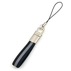 Laniere Bracelet Poignee Strap Universel K14 pour Sharp Aquos R7s Noir