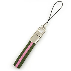 Laniere Bracelet Poignee Strap Universel K14 pour LG G7 Rose