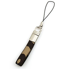 Laniere Bracelet Poignee Strap Universel K15 pour Accessoires Telephone Support De Voiture Marron