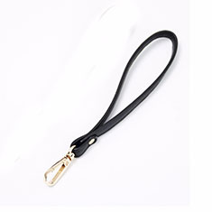 Laniere Bracelet Poignee Strap Universel pour Accessoires Telephone Support De Voiture Noir