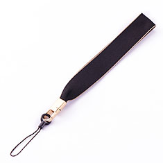 Laniere Bracelet Poignee Strap Universel W06 pour Sharp Aquos R7s Noir