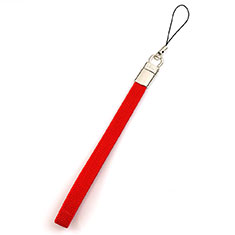 Laniere Bracelet Poignee Strap Universel W07 pour Sharp Aquos R7s Rouge