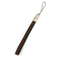 Laniere Bracelet Poignee Strap Universel W07 pour Accessories Da Cellulare Tappi Antipolvere Vert