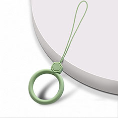Laniere Porte Cles Strap Universel R01 pour Accessories Da Cellulare Tappi Antipolvere Vert