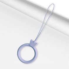 Laniere Porte Cles Strap Universel R07 pour Accessories Da Cellulare Tappi Antipolvere Violet