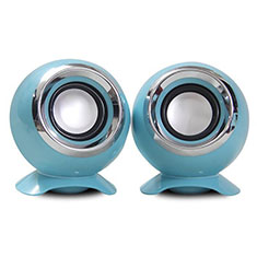 Mini Haut-Parleur Enceinte Portable Haut Parleur pour Oppo AX5 Bleu Ciel