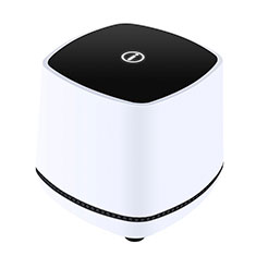Mini Haut-Parleur Enceinte Portable Haut Parleur W06 pour Oppo K1 Blanc