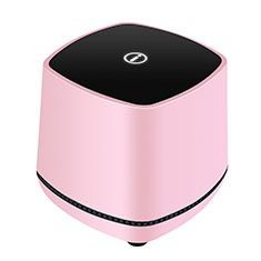Mini Haut-Parleur Enceinte Portable Haut Parleur W06 pour Huawei Enjoy 9 Plus Rose