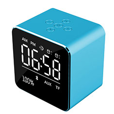 Mini Haut Parleur Enceinte Portable Sans Fil Bluetooth Haut-Parleur K08 pour Vivo iQOO U3 5G Bleu