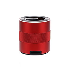 Mini Haut Parleur Enceinte Portable Sans Fil Bluetooth Haut-Parleur K09 pour Accessories Da Cellulare Tappi Antipolvere Rouge