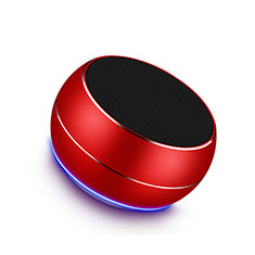 Mini Haut Parleur Enceinte Portable Sans Fil Bluetooth Haut-Parleur pour Realme 7 Pro Rouge