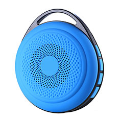 Mini Haut Parleur Enceinte Portable Sans Fil Bluetooth Haut-Parleur S20 pour Vivo iQOO U3 5G Bleu Ciel