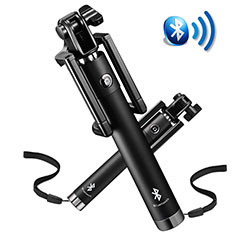 Perche de Selfie Sans Fil Bluetooth Baton de Selfie Extensible de Poche Universel S14 pour LG G7 Noir
