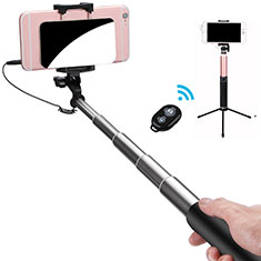 Perche de Selfie Sans Fil Bluetooth Baton de Selfie Extensible de Poche Universel S15 pour Sharp Aquos wish3 Noir