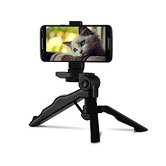 Perche de Selfie Trepied Sans Fil Bluetooth Baton de Selfie Extensible de Poche Universel T06 Noir