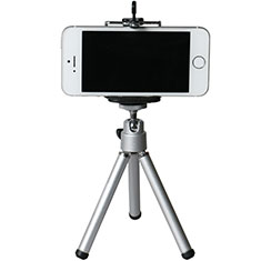 Perche de Selfie Trepied Sans Fil Bluetooth Baton de Selfie Extensible de Poche Universel T18 pour Samsung Galaxy A41 SC-41A Argent