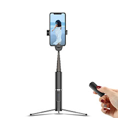 Perche de Selfie Trepied Sans Fil Bluetooth Baton de Selfie Extensible de Poche Universel T20 pour Google Pixel 8 5G Noir