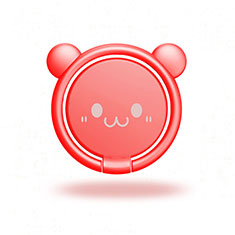 Support Bague Anneau Support Telephone Magnetique Universel H20 pour Xiaomi Mi 9 Rouge