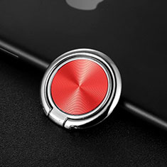 Support Bague Anneau Support Telephone Magnetique Universel Z11 pour HTC Desire 21 Pro 5G Rouge