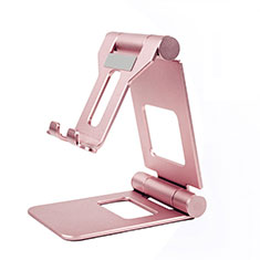 Support de Bureau Support Smartphone Universel K19 pour Samsung Galaxy Fresh Trend Duos S7392 Or Rose