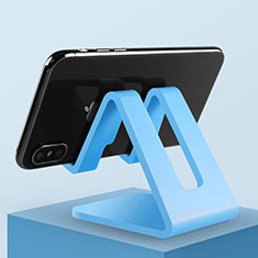 Support de Bureau Support Smartphone Universel N01 pour Samsung Galaxy A12 5G Bleu