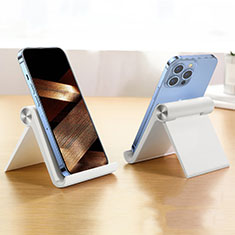 Support de Bureau Support Smartphone Universel N16 pour Realme GT Neo6 5G Blanc