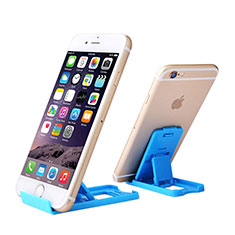 Support de Bureau Support Smartphone Universel T02 pour LG Velvet 5G Bleu Ciel