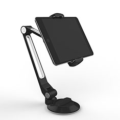 Support de Bureau Support Tablette Flexible Universel Pliable Rotatif 360 H04 pour Huawei MediaPad T3 10 AGS-L09 AGS-W09 Noir