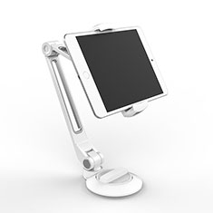 Support de Bureau Support Tablette Flexible Universel Pliable Rotatif 360 H04 pour Samsung Galaxy Tab 2 7.0 P3100 P3110 Blanc
