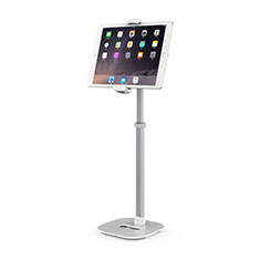 Support de Bureau Support Tablette Flexible Universel Pliable Rotatif 360 K09 pour Apple iPad Air 2 Blanc