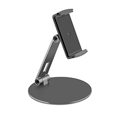 Support de Bureau Support Tablette Flexible Universel Pliable Rotatif 360 K10 pour Apple iPad 10.2 (2019) Noir