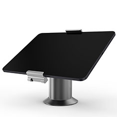 Support de Bureau Support Tablette Flexible Universel Pliable Rotatif 360 K12 pour Samsung Galaxy Tab S3 9.7 SM-T825 T820 Gris