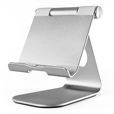 Support de Bureau Support Tablette Flexible Universel Pliable Rotatif 360 K23 pour Samsung Galaxy Tab Pro 10.1 T520 T521 Argent