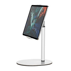Support de Bureau Support Tablette Flexible Universel Pliable Rotatif 360 K28 pour Apple iPad Air 3 Blanc
