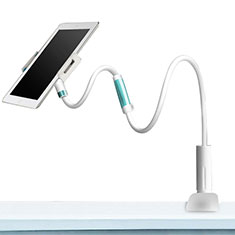 Support de Bureau Support Tablette Flexible Universel Pliable Rotatif 360 pour Huawei MediaPad M3 Lite Blanc