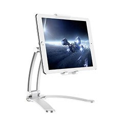 Support de Bureau Support Tablette Flexible Universel Pliable Rotatif 360 T05 pour Apple iPad 10.9 (2022) Argent