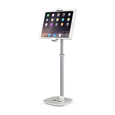 Support de Bureau Support Tablette Flexible Universel Pliable Rotatif 360 T09 pour Apple iPad 10.2 (2021) Blanc