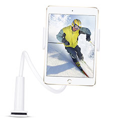 Support de Bureau Support Tablette Flexible Universel Pliable Rotatif 360 T38 pour Apple iPad 2 Blanc