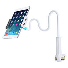 Support de Bureau Support Tablette Flexible Universel Pliable Rotatif 360 T39 pour Apple iPad 2 Blanc