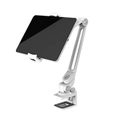 Support de Bureau Support Tablette Flexible Universel Pliable Rotatif 360 T43 pour Huawei MediaPad M6 8.4 Argent
