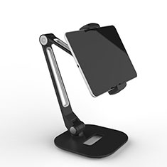 Support de Bureau Support Tablette Flexible Universel Pliable Rotatif 360 T46 pour Apple iPad Mini 2 Noir
