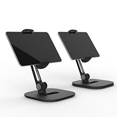 Support de Bureau Support Tablette Flexible Universel Pliable Rotatif 360 T47 pour Huawei Mediapad M3 8.4 BTV-DL09 BTV-W09 Noir