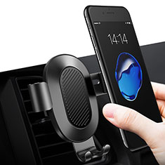 Support de Voiture Grille Aeration Universel pour HTC Desire 22 Pro 5G Noir