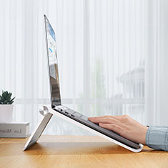 Support Ordinateur Portable Universel K11 pour Apple MacBook 12 pouces Argent