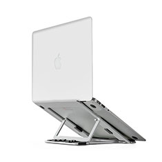 Support Ordinateur Portable Universel T08 pour Apple MacBook 12 pouces Argent