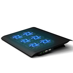 Support Ordinateur Portable Ventilateur de Refroidissement Radiateur Universel 9 Pouces a 16 Pouces M03 pour Huawei Honor MagicBook 14 Noir