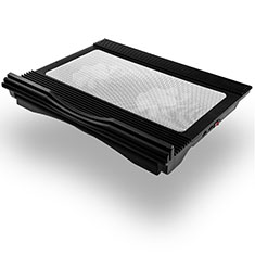 Support Ordinateur Portable Ventilateur de Refroidissement Radiateur Universel 9 Pouces a 17 Pouces L05 pour Apple MacBook Pro 15 pouces Retina Noir