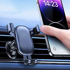 Support Telephone Voiture Support Clip Tableau de Bord Universel BY3 pour Oppo Find X5 5G Noir